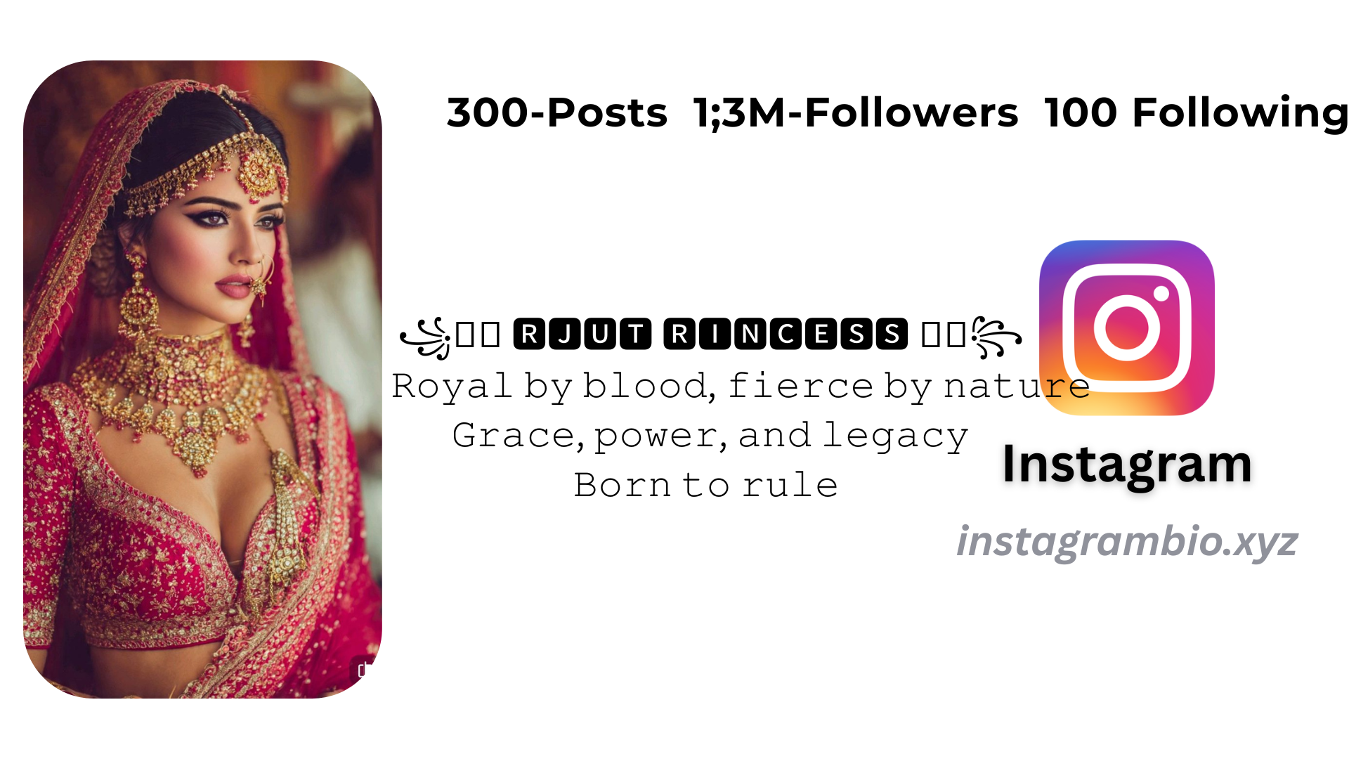 Baisa Bio For Instagram With Stylish Front 2026