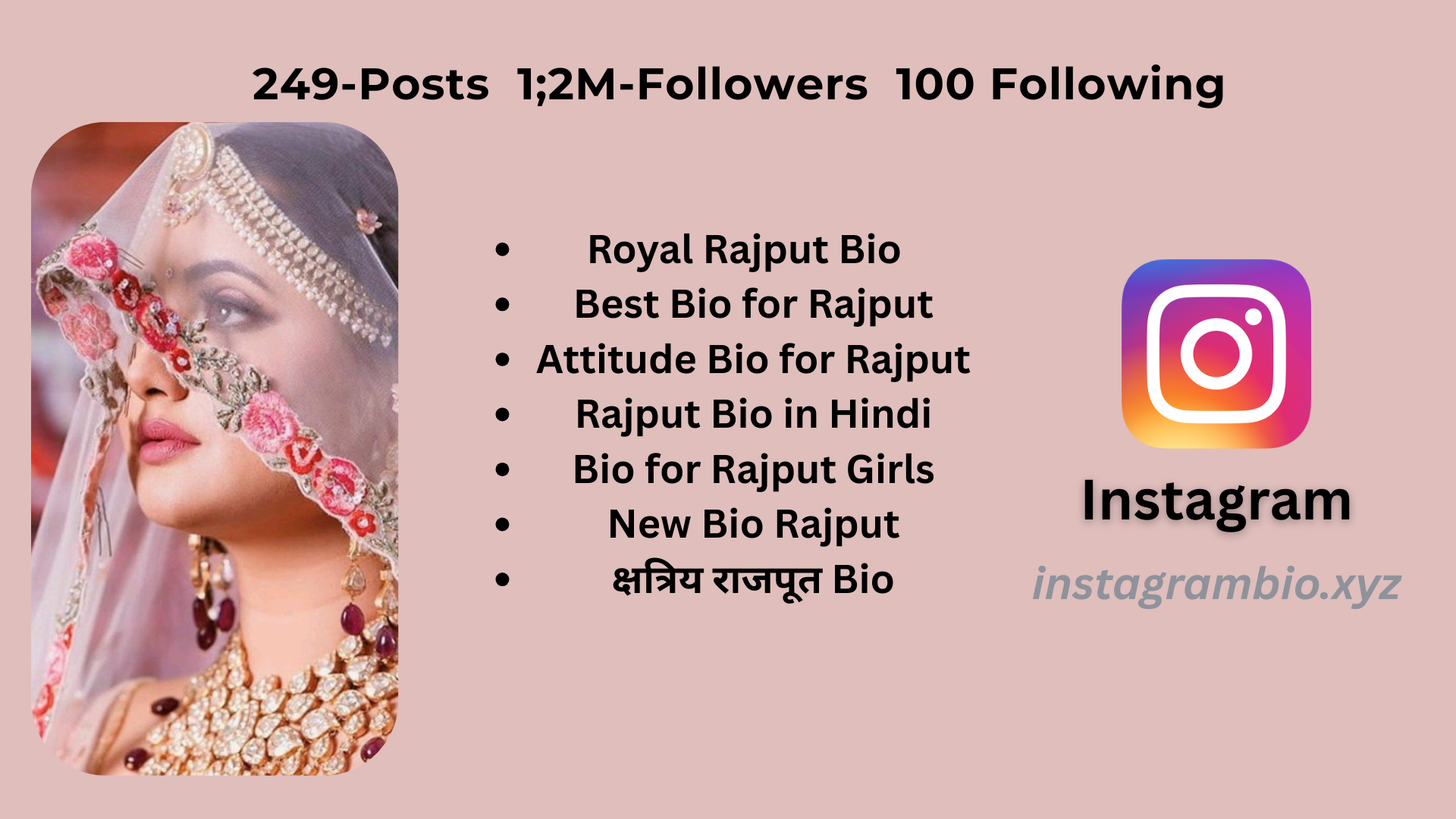 Best 399+Rajput Bio for Instagram Girls in 2026