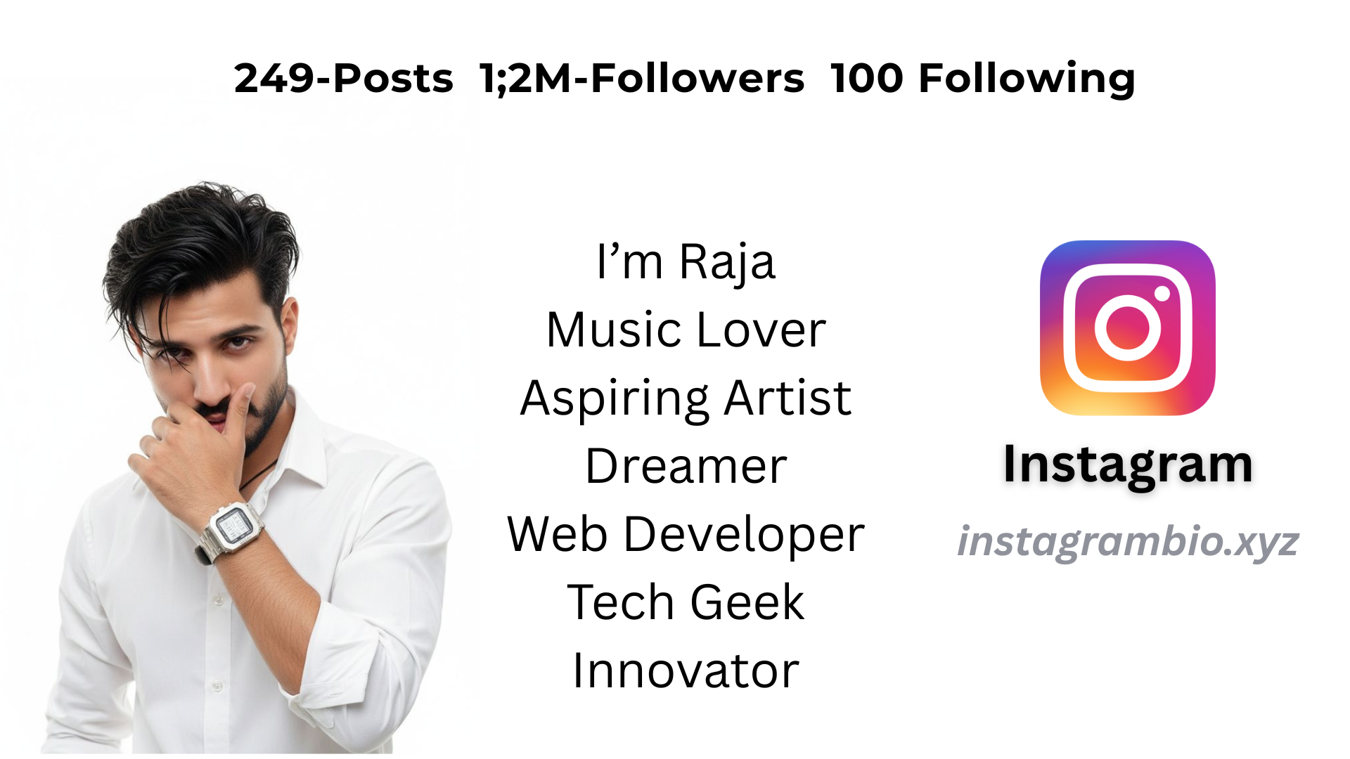 100+ Best Insta Bio for Boy in 2026 Trending, Stylish