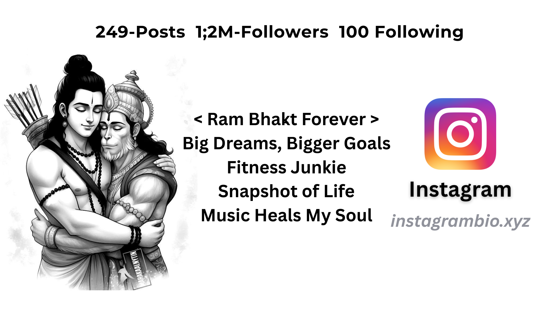 Jai Shree Ram Instagram Bio