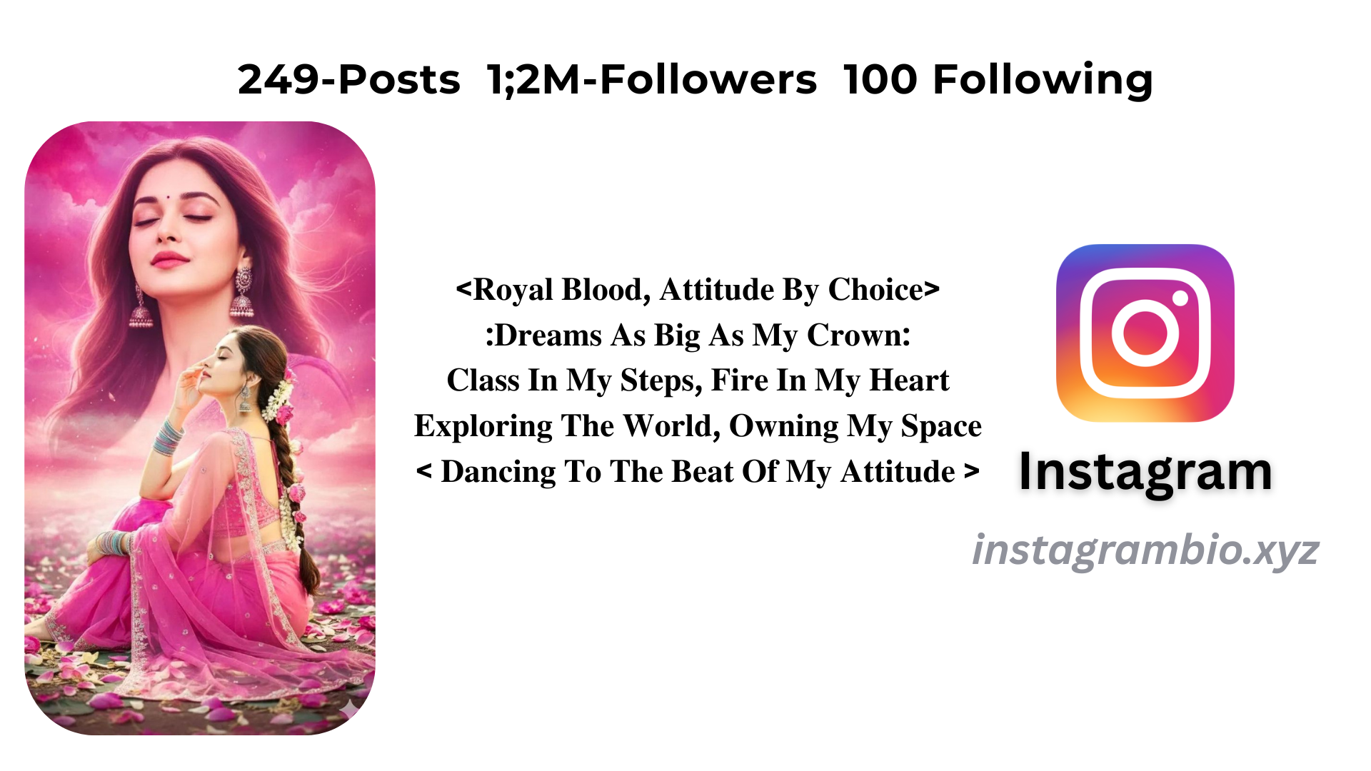Attitude Bio for Instagram for Rajput Girl 2026