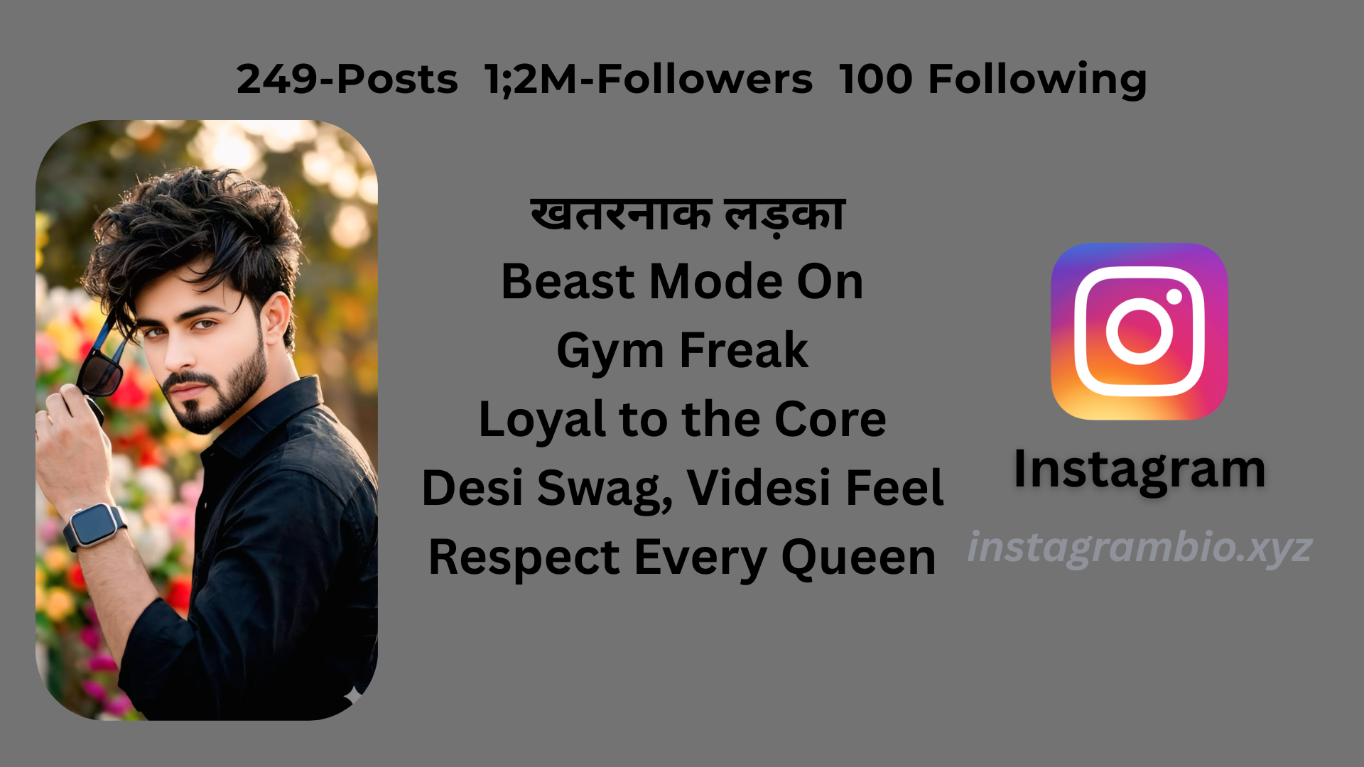 Gym Bio For Instagram For Boy